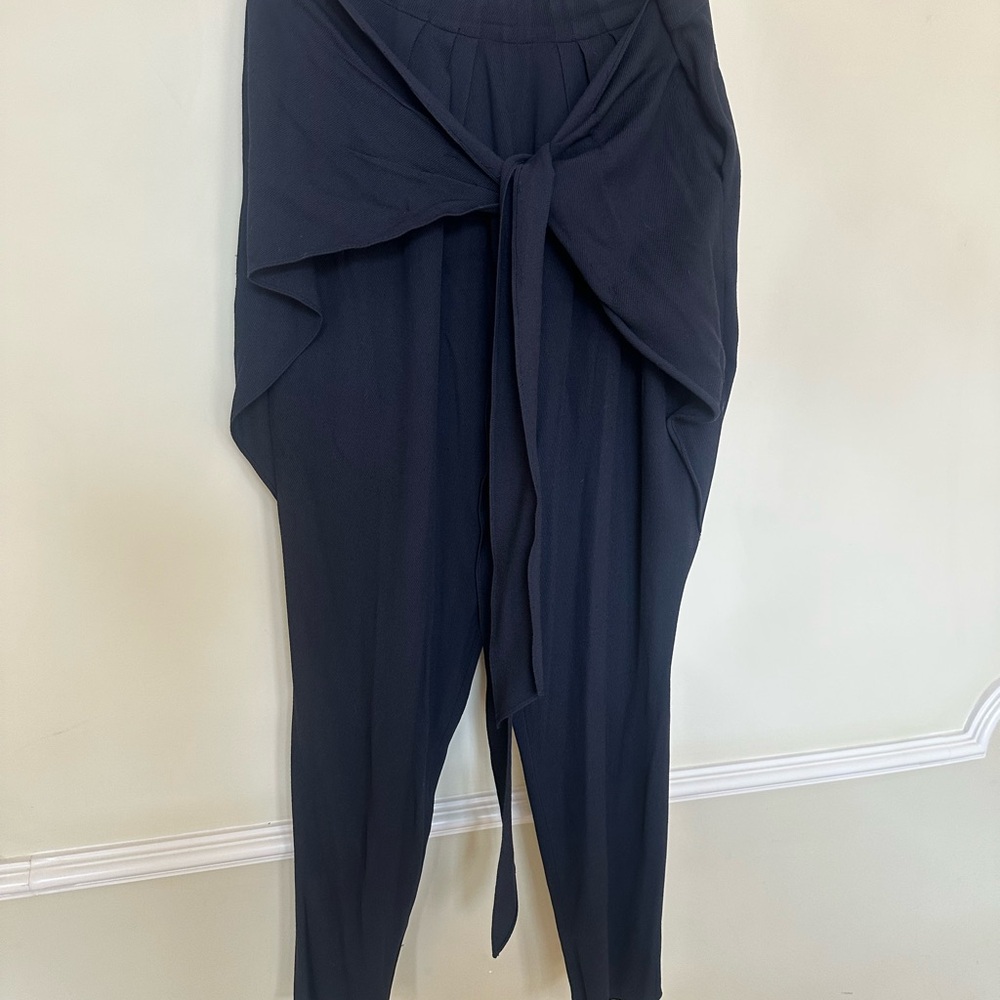 The Row Black Harem Pants Size 8